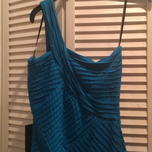 Brand New BeBe dress-turquoise blue - green - Picture 3 of 8